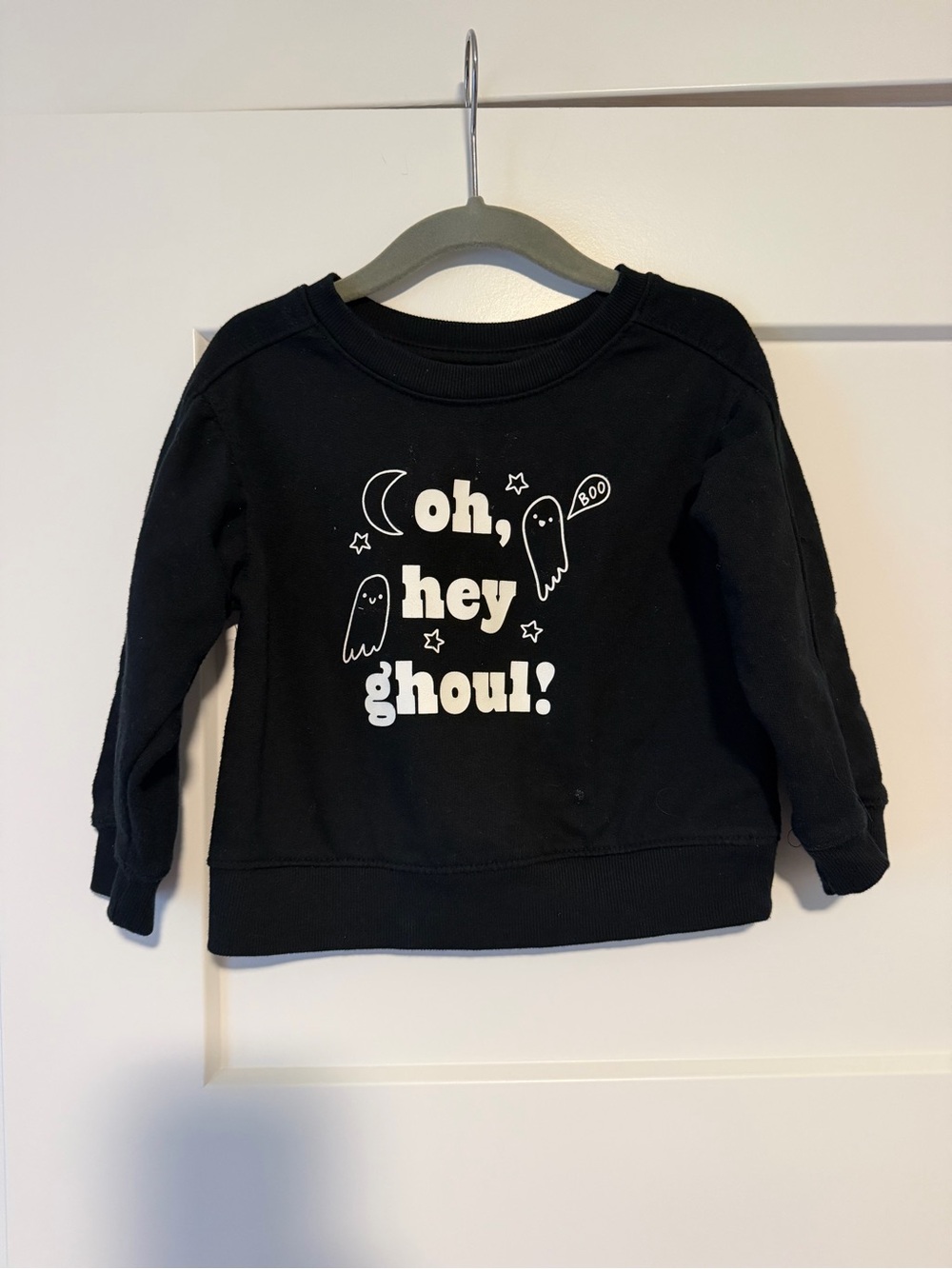 Cat & Jack Black 'Oh, Hey Ghoul!' Halloween Sweatshirt